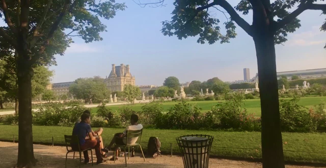 Garden of Tuileries Paris