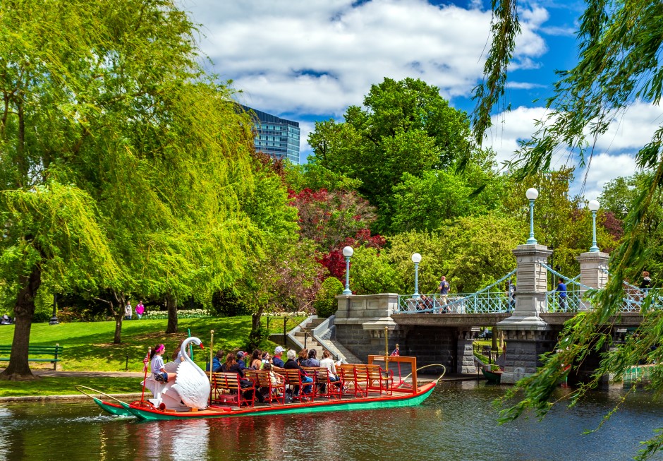 Boston Common Swan Boat